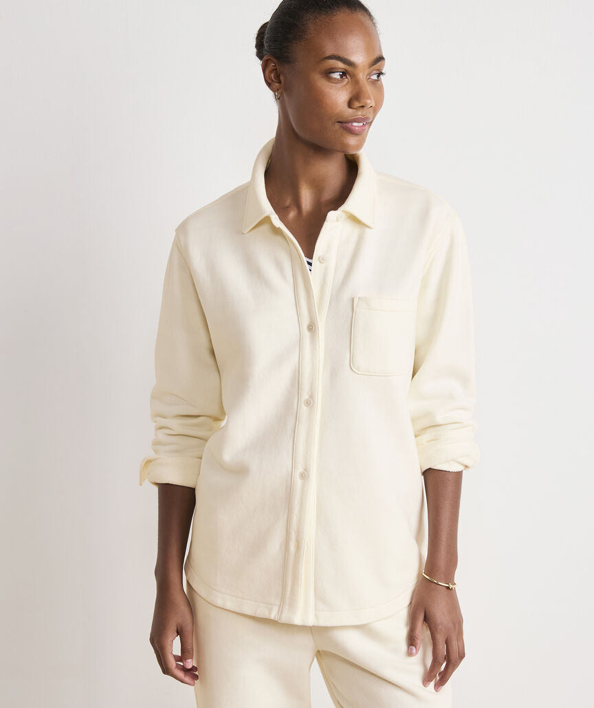 Surf Terry Shirt Jacket