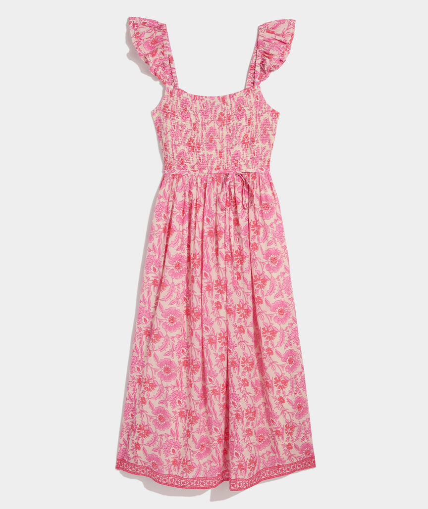 Ellen Ruffle Maxi Dress