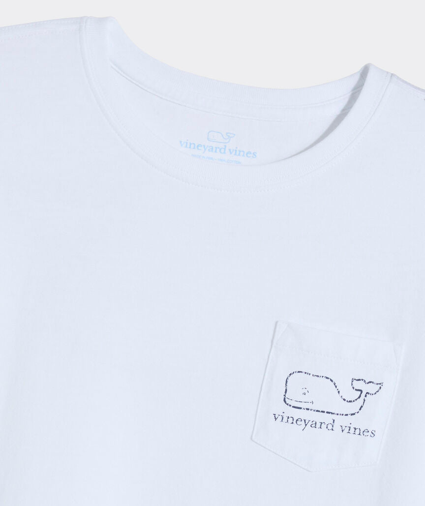 Women's Vintage Whale Short-Sleeve Pocket Tee