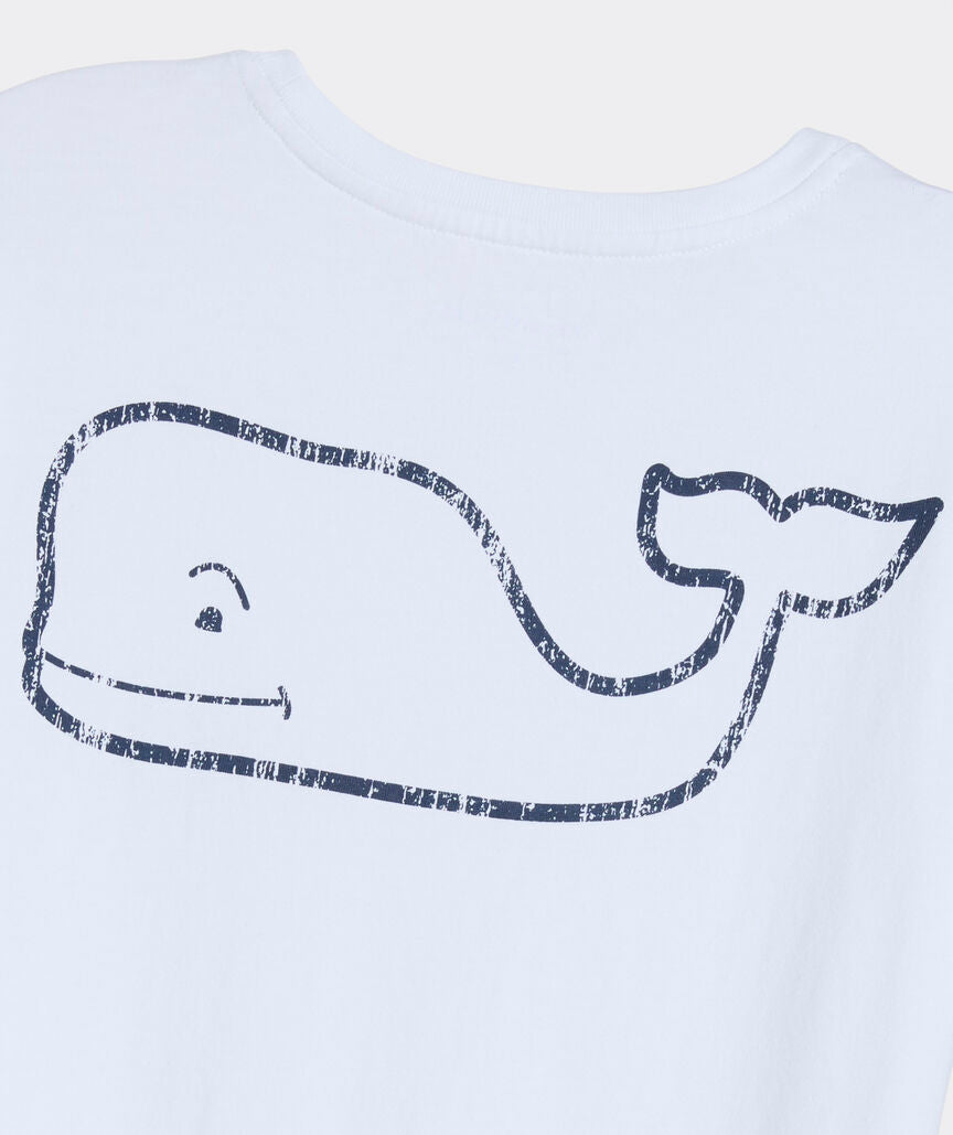 Women's Vintage Whale Short-Sleeve Pocket Tee