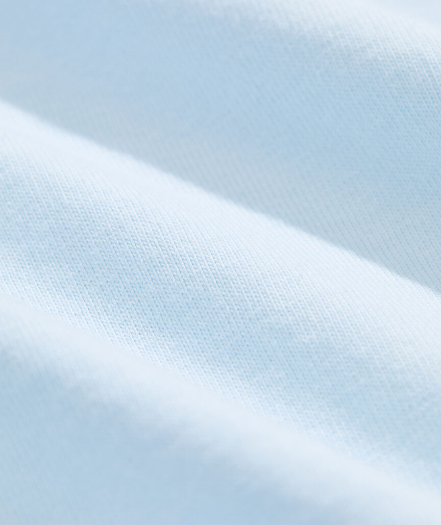 Garment-Dyed Vintage Whale Long-Sleeve Pocket Tee