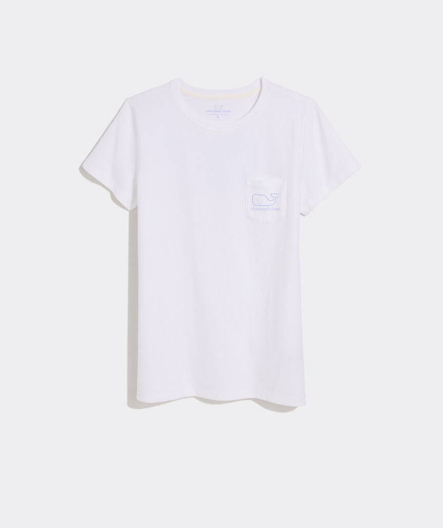 Sip N' Surf Scenic Whale Short-Sleeve Pocket Tee