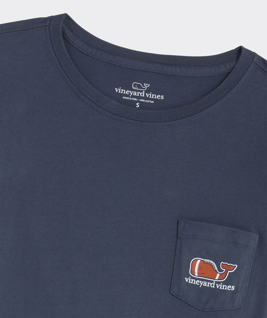 Tailgating Icons Whale Fill Long-Sleeve Pocket Tee