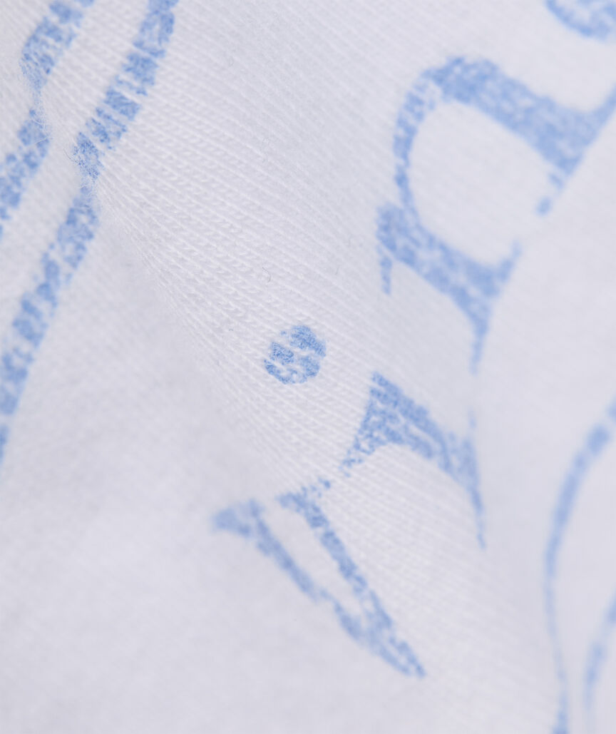 Garment-Dyed Surf Logo Long-Sleeve Pocket Tee