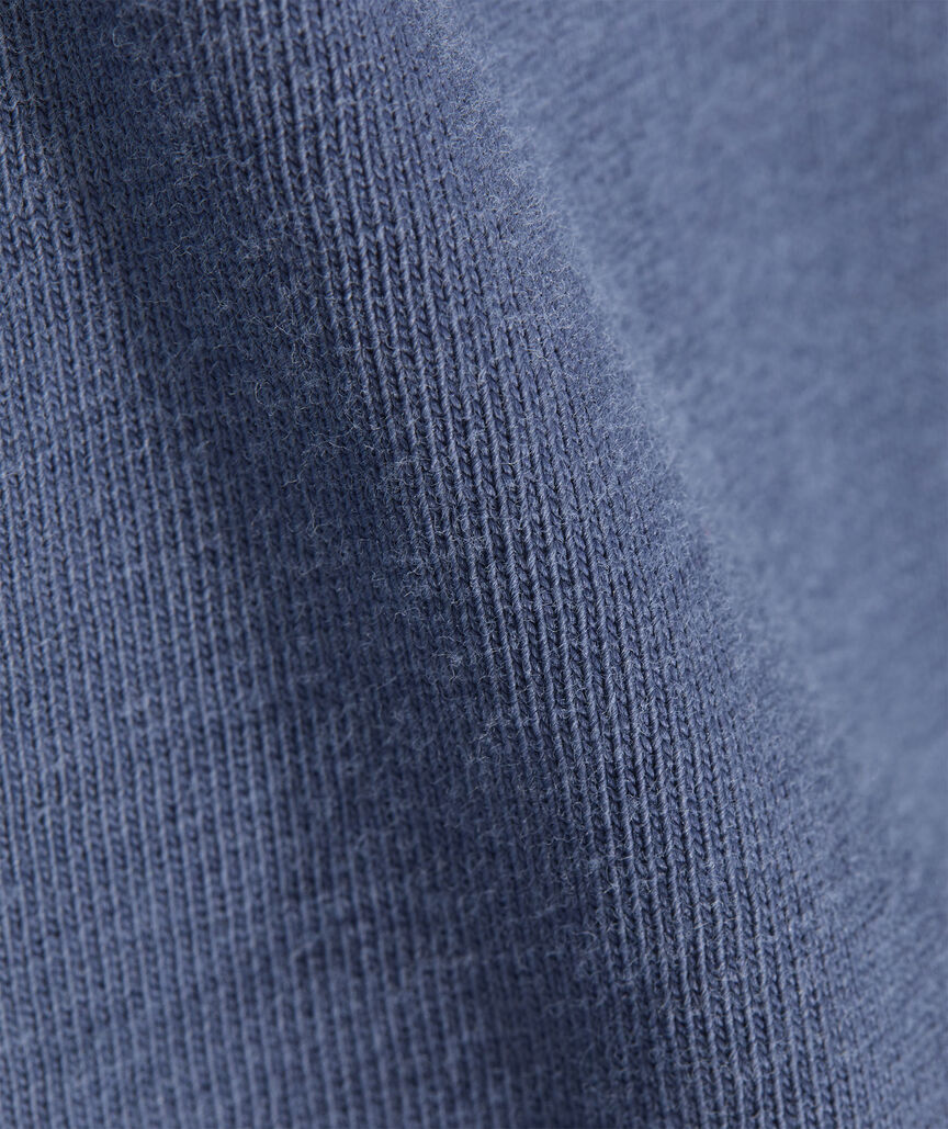Garment-Dyed Surf Logo Long-Sleeve Pocket Tee
