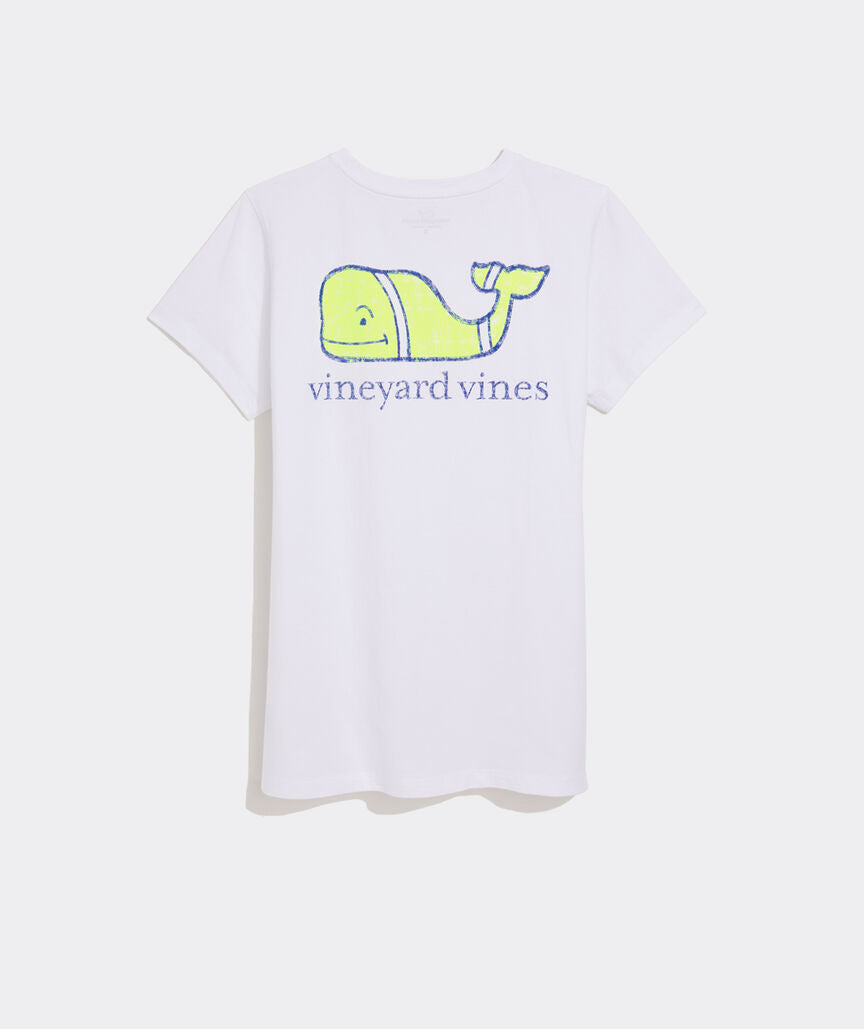 Tennis Whale Short-Sleeve Pocket Tee