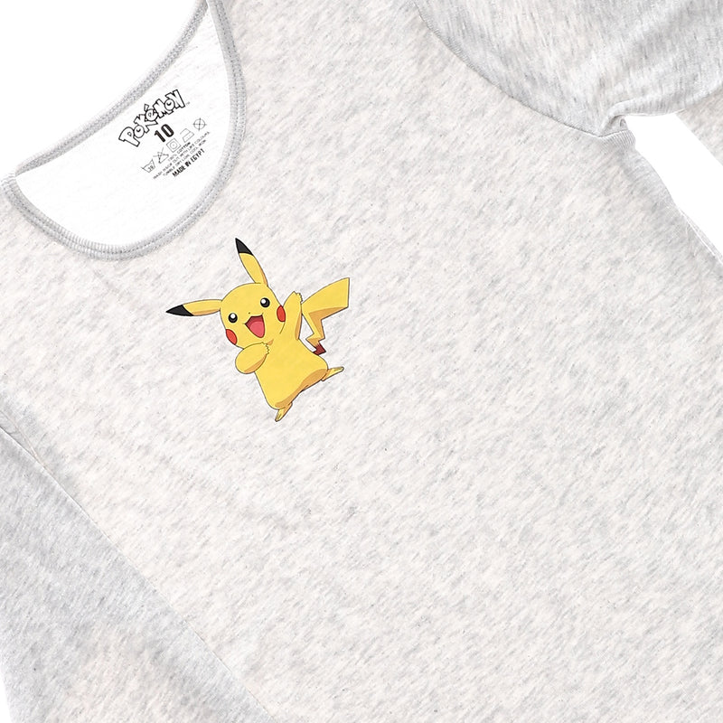 Pokemon Boys Long Sleeve Undershirt-Pack Of 2