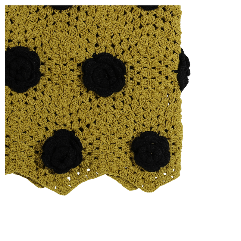 Handmade Trico Knitted Women Skirt