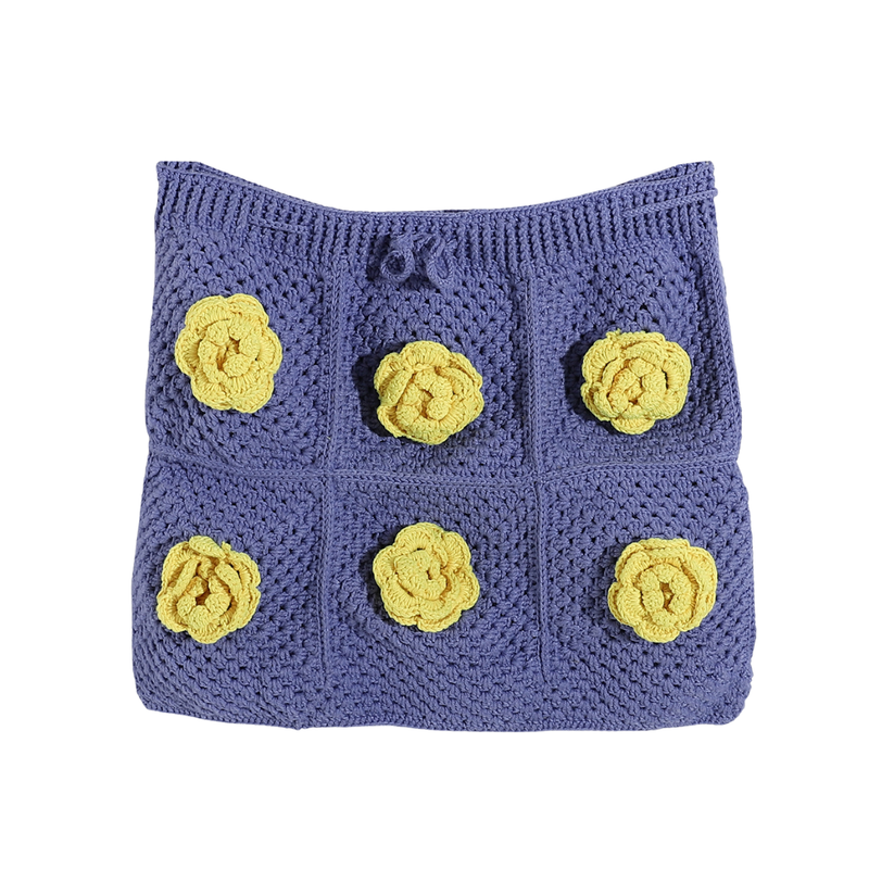 Handmade Trico Knitted Women Skirt