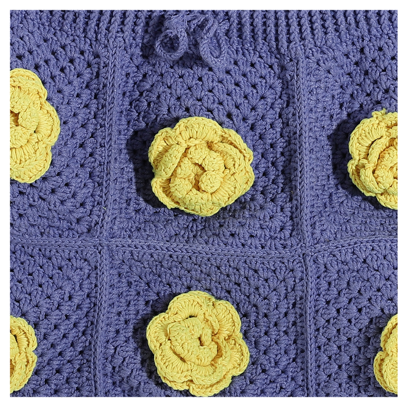 Handmade Trico Knitted Women Skirt