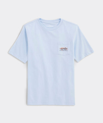 Boys' Dockside Autumn Wakes Short-Sleeve Pocket Tee