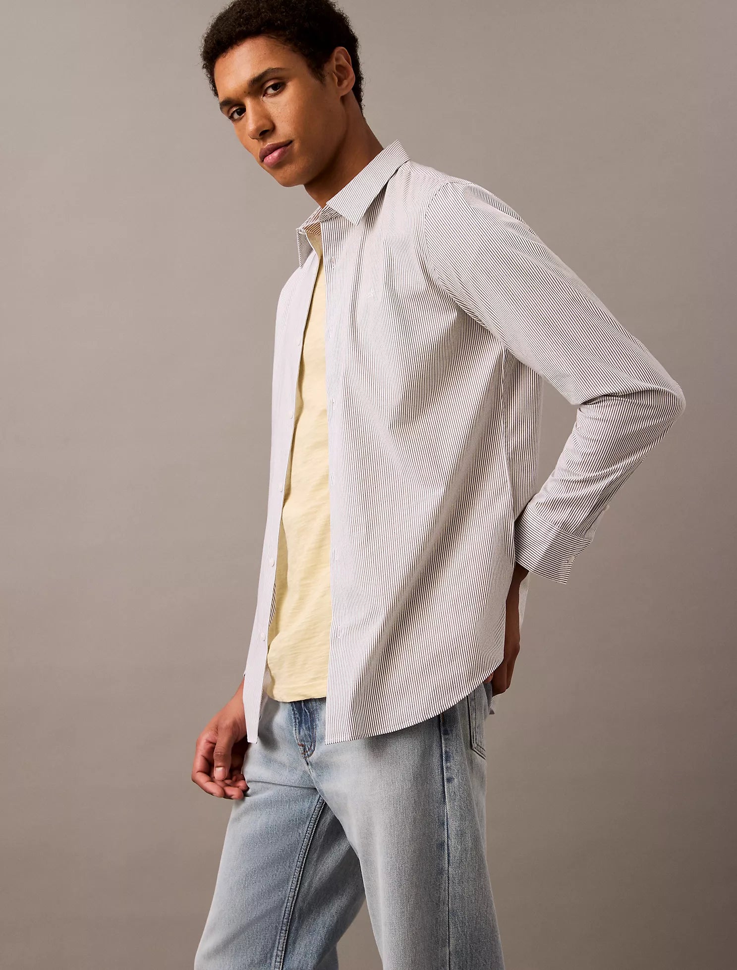Pure Poplin Stretch Shirt