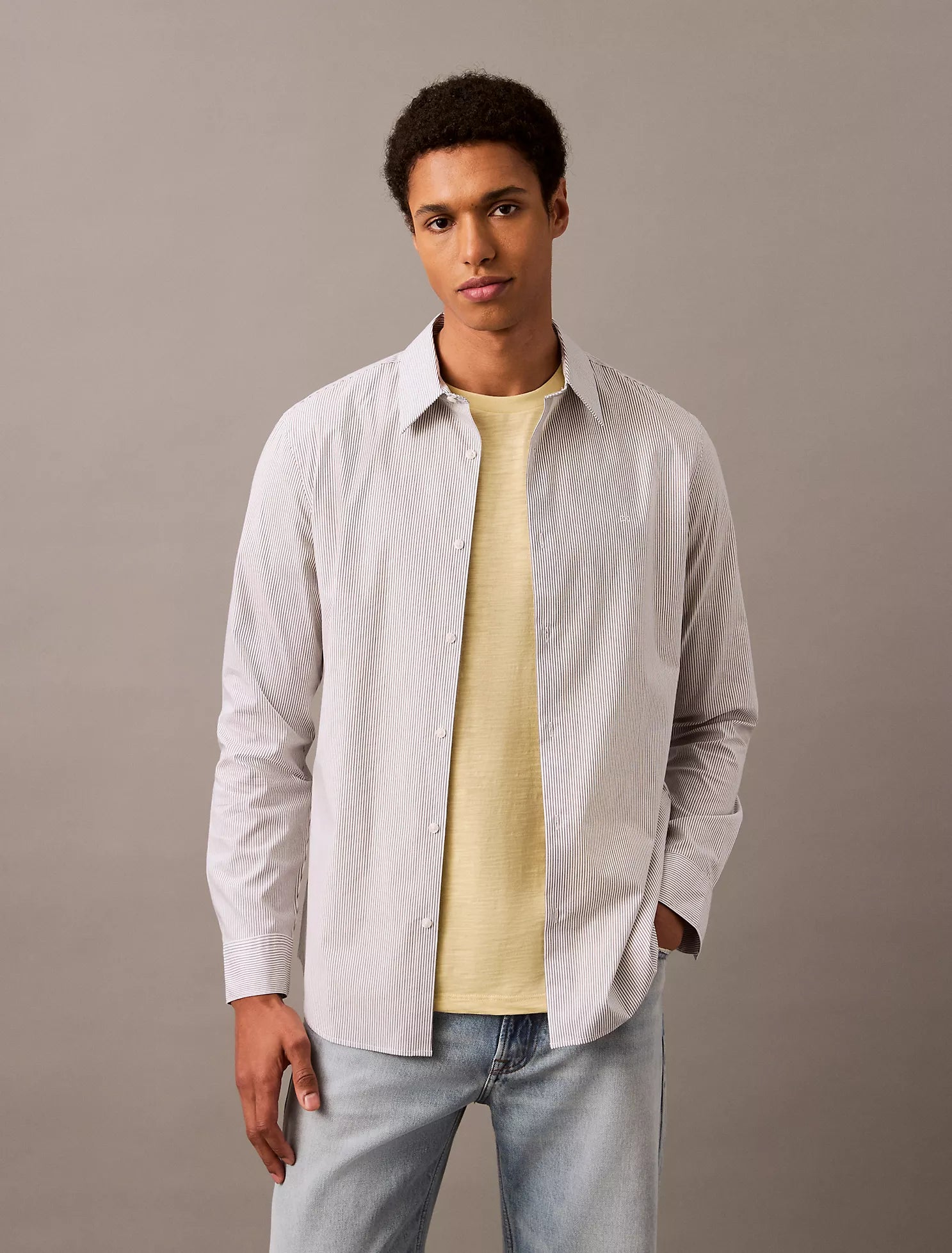 Pure Poplin Stretch Shirt