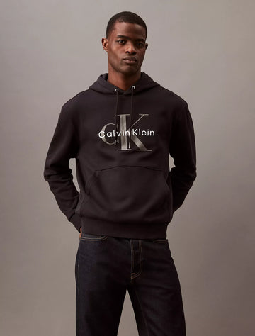 Monogram Logo Fleece Hoodie