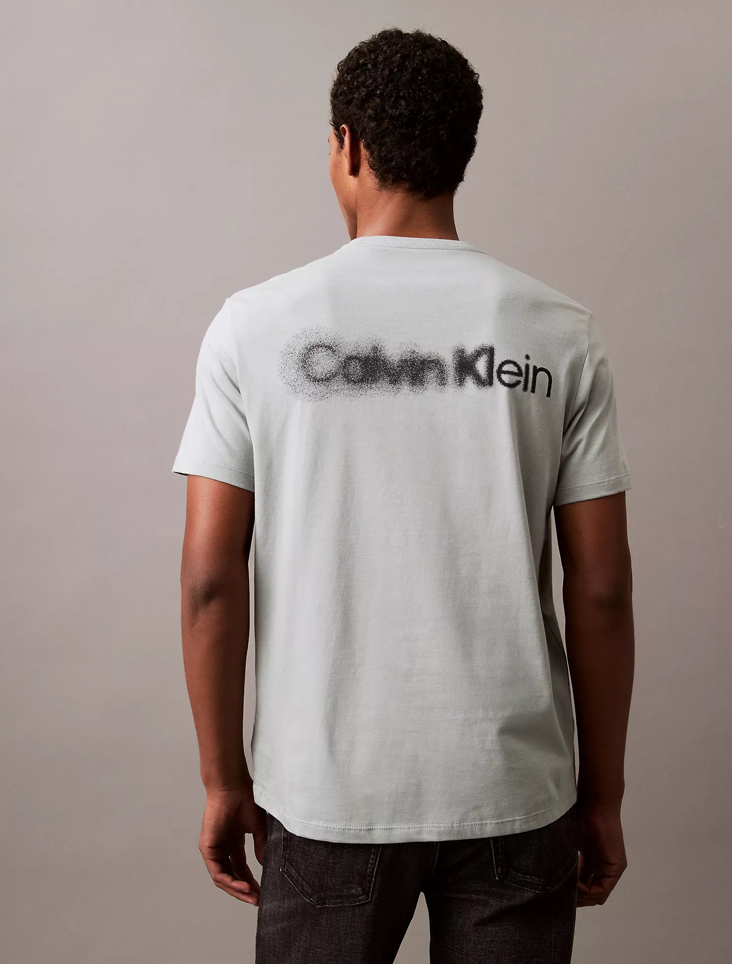 Faded Monogram Logo Pocket Classic T-Shirt