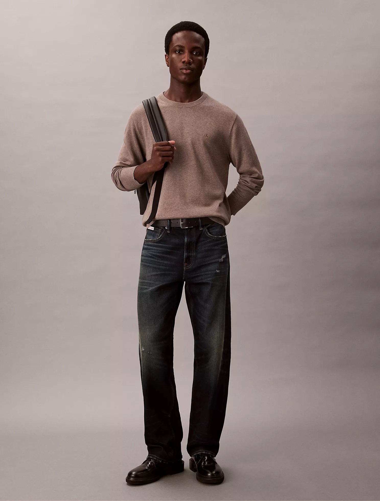 Smooth Cotton Sweater