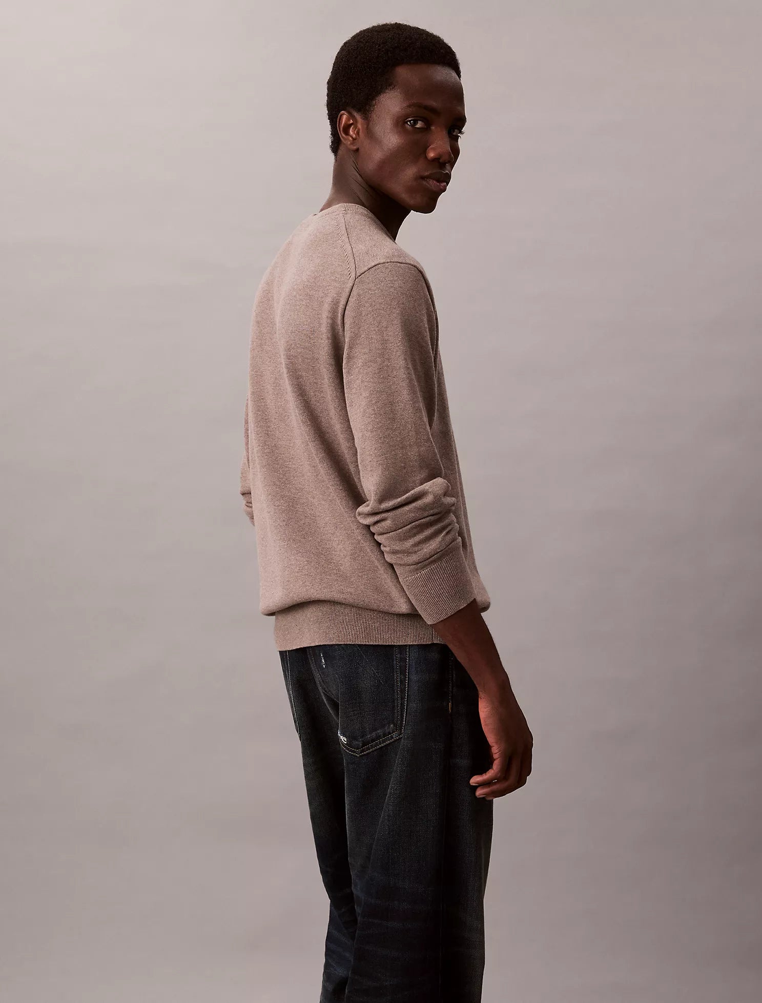 Smooth Cotton Sweater