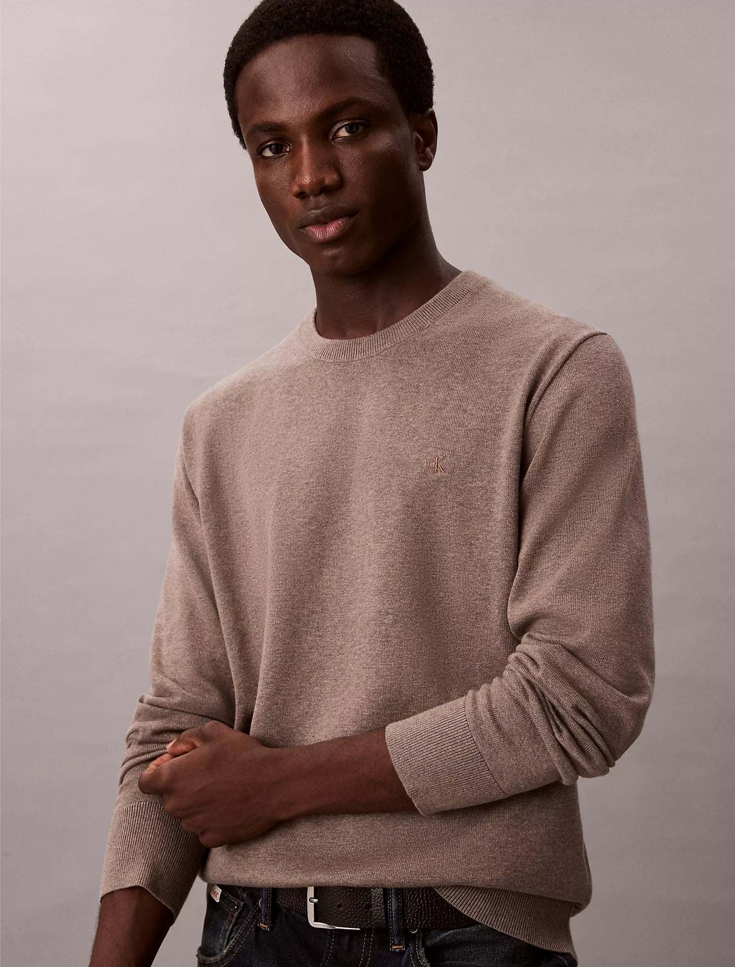 Smooth Cotton Sweater