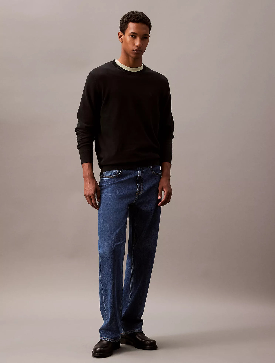Smooth Cotton Sweater