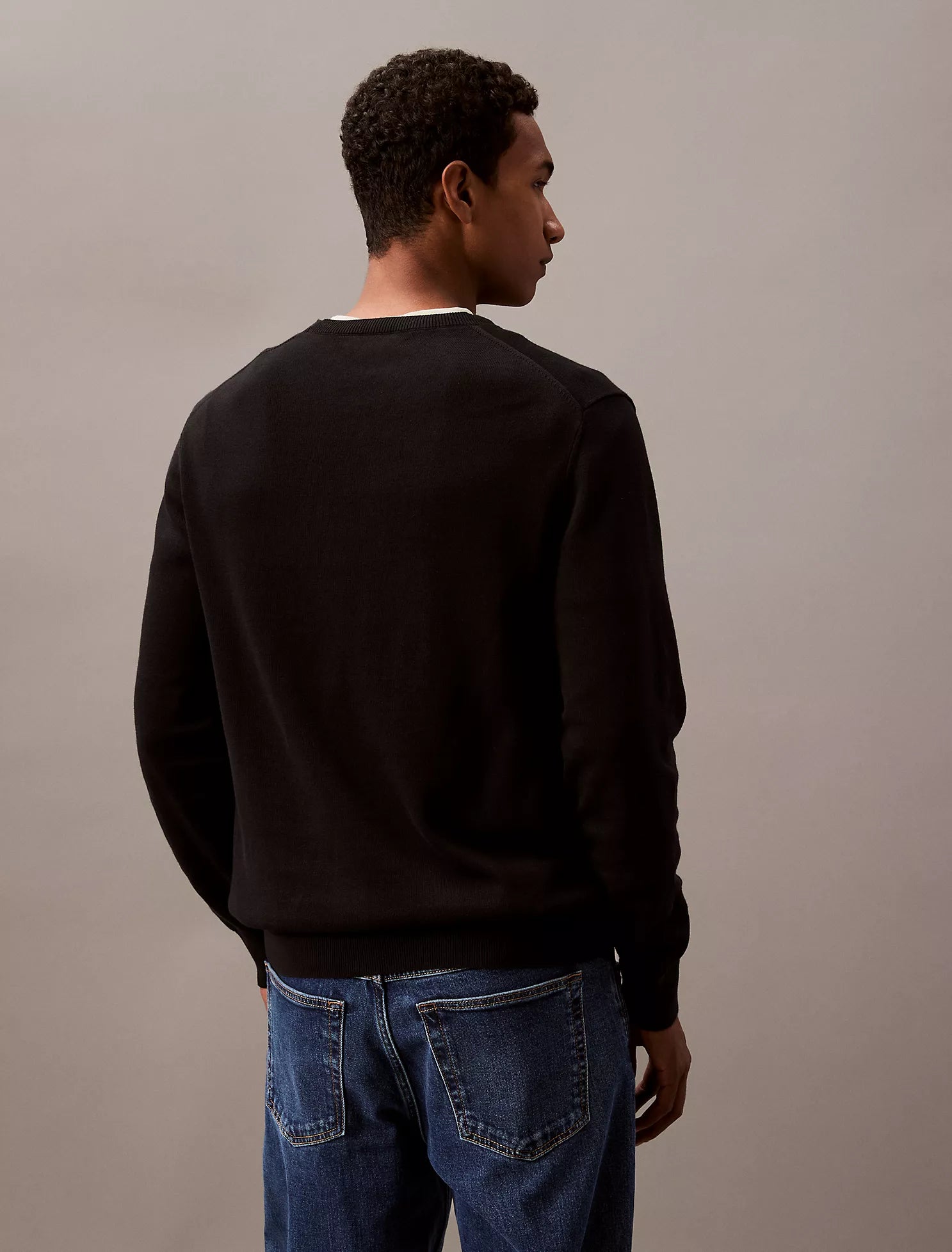 Smooth Cotton Sweater