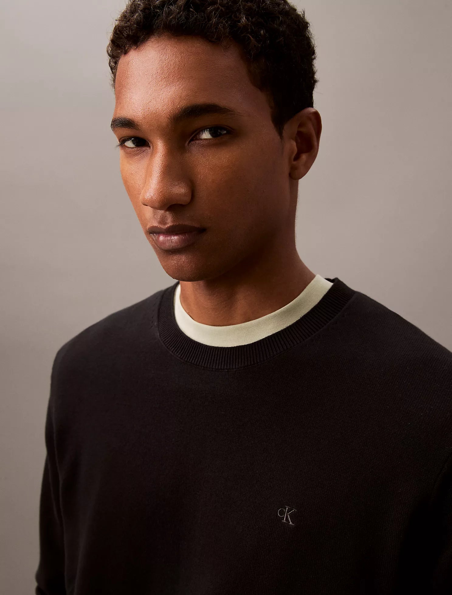 Smooth Cotton Sweater