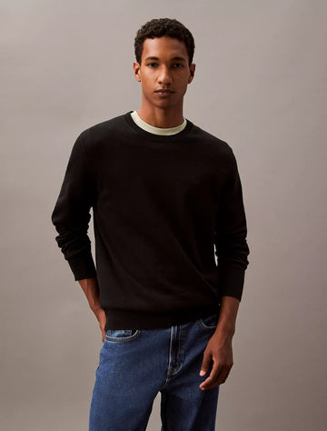 Smooth Cotton Sweater