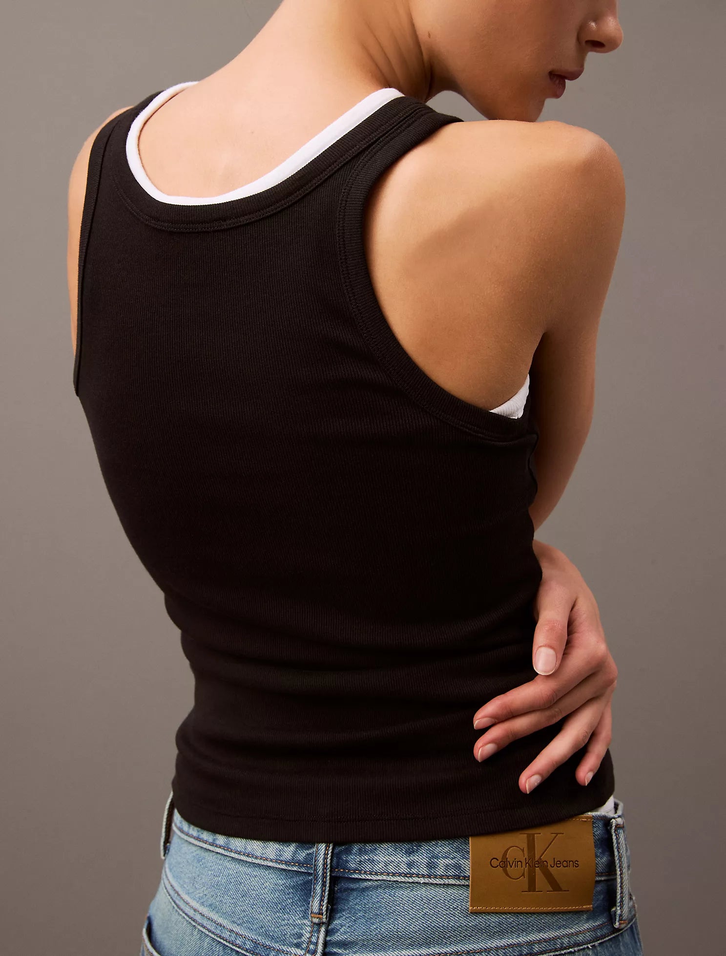 Cotton Contour Rib Tank