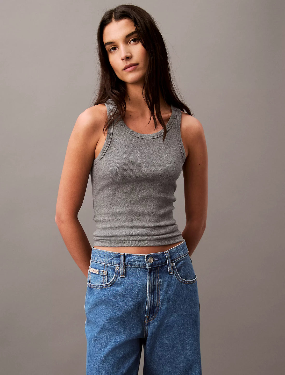 Cotton Contour Rib Tank