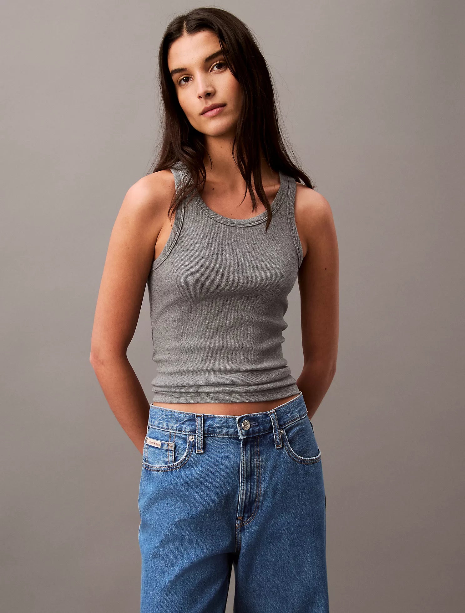 Cotton Contour Rib Tank