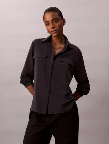 Utility Classic Button-Down Shirt