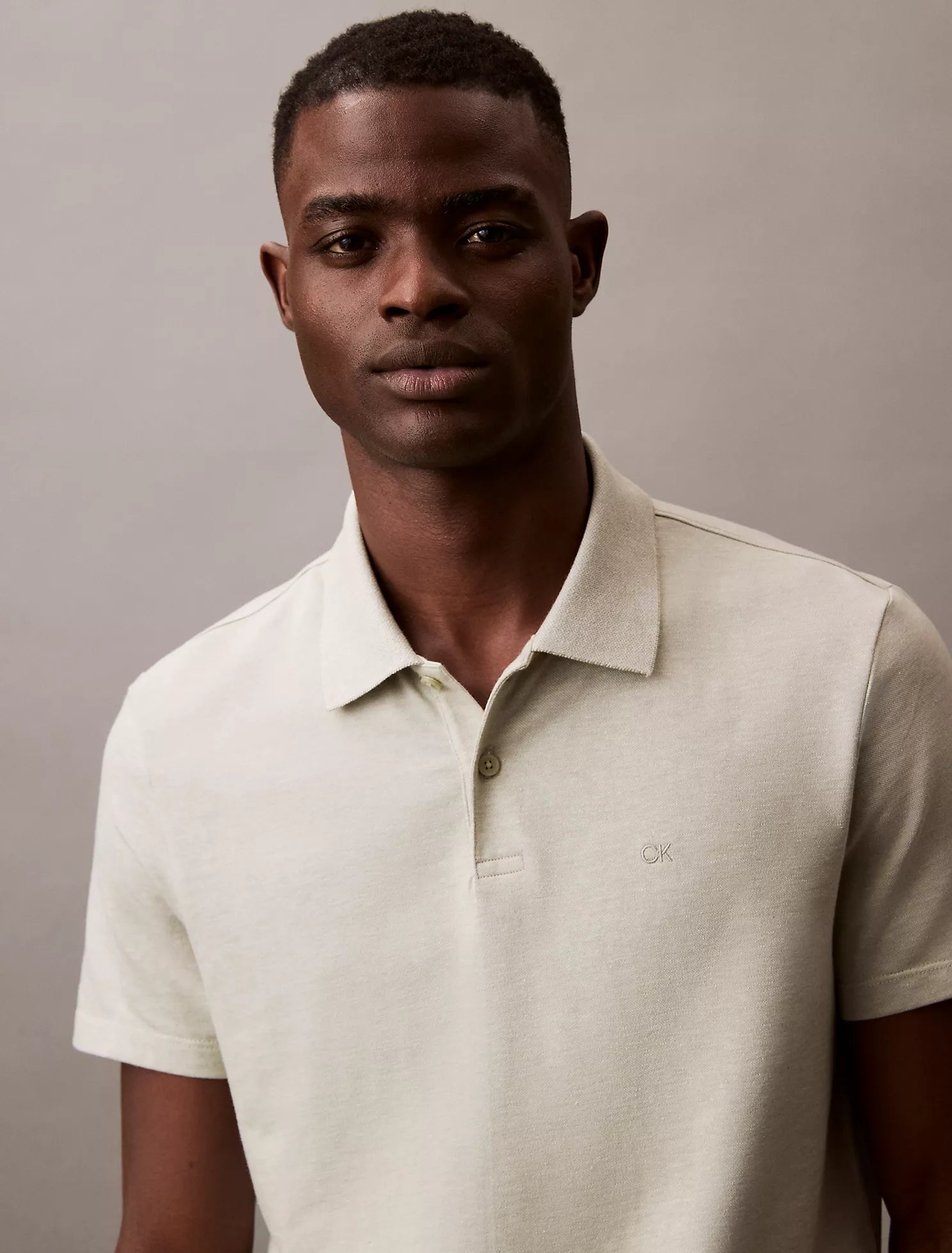Cotton Blend Classic Polo Shirt