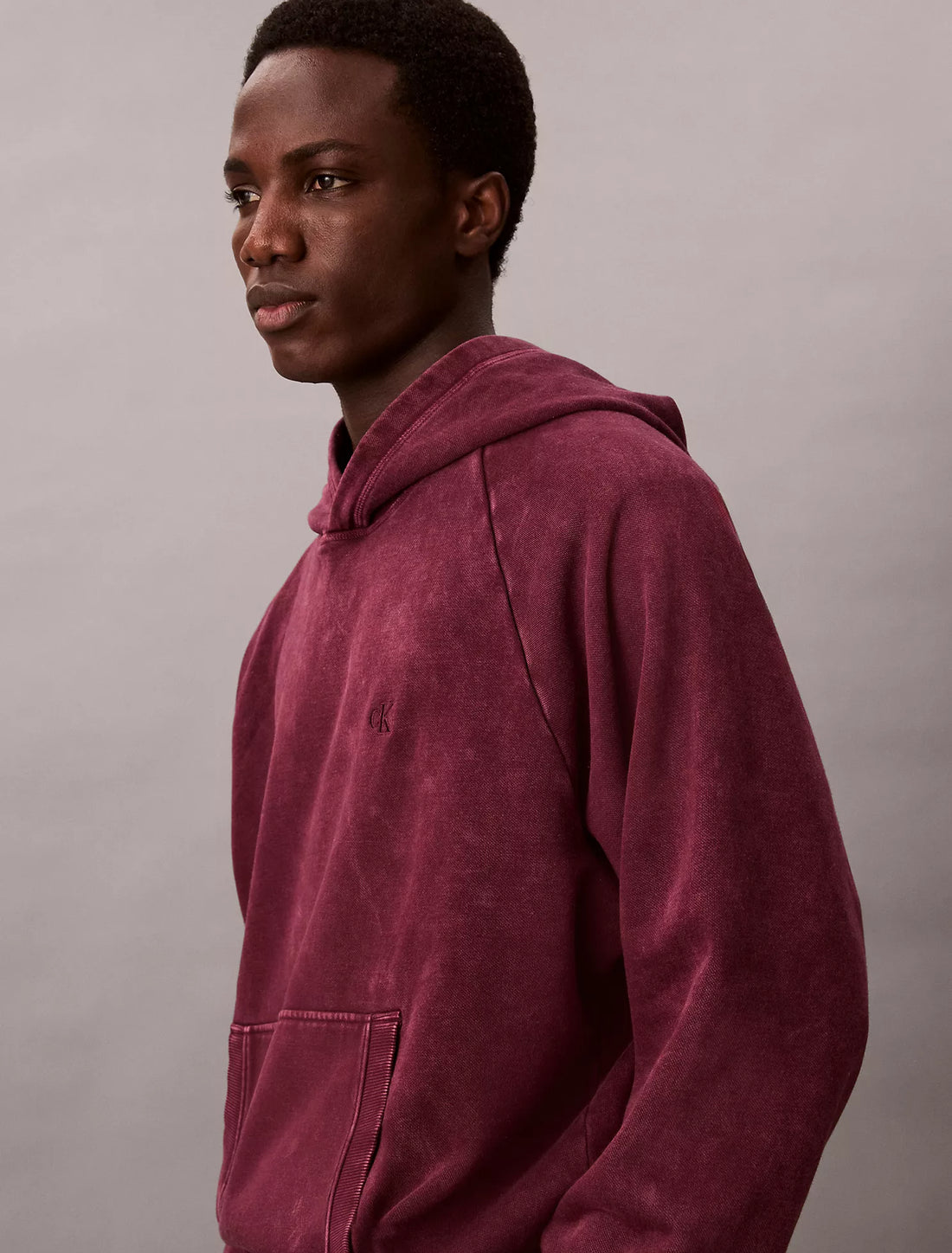 Washed Fleece Relaxed Hoodie
