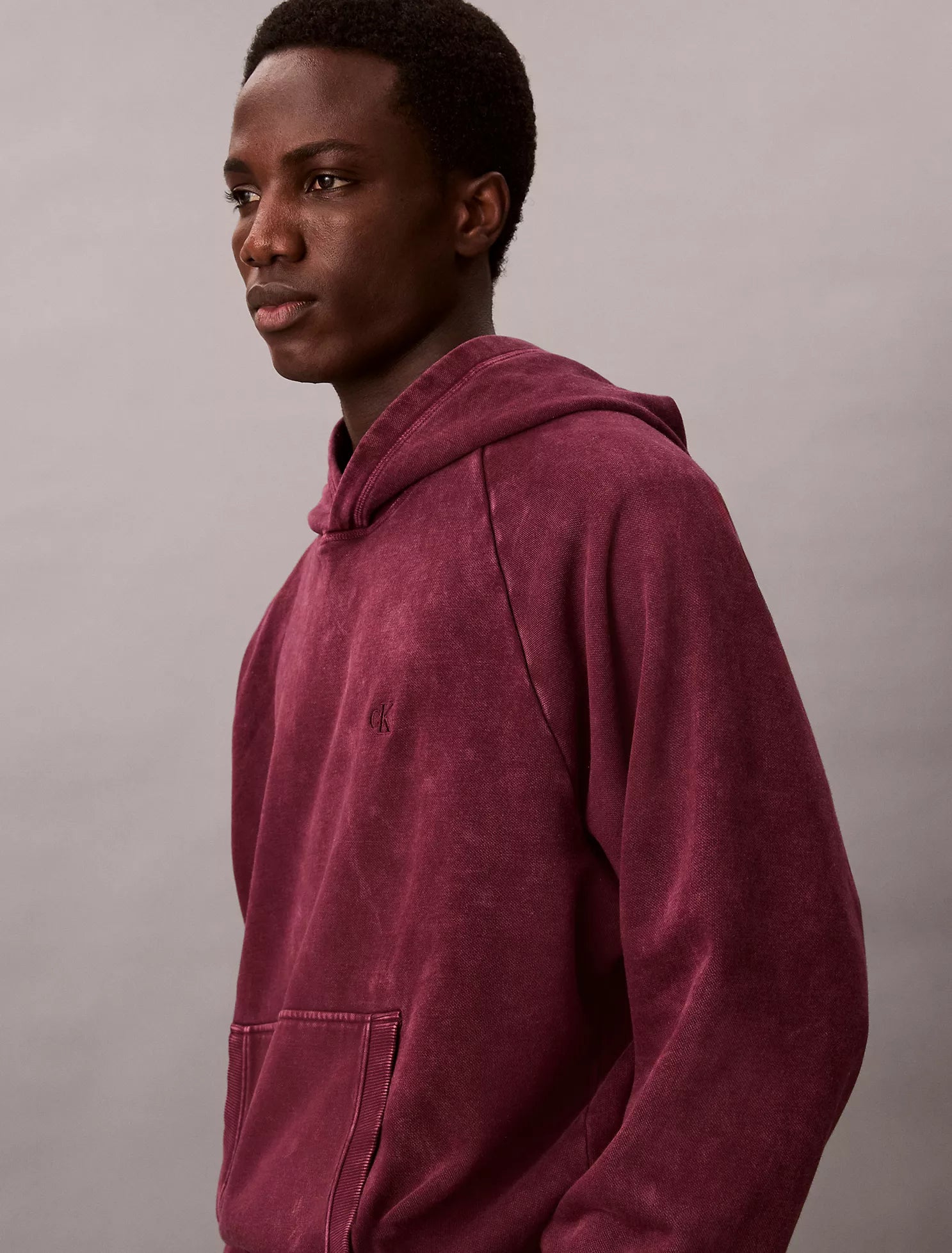 Washed Fleece Relaxed Hoodie