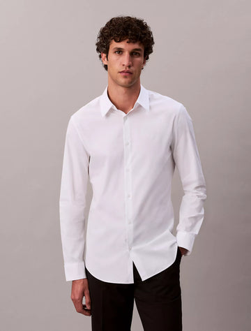Slim Stretch Button-Down Shirt