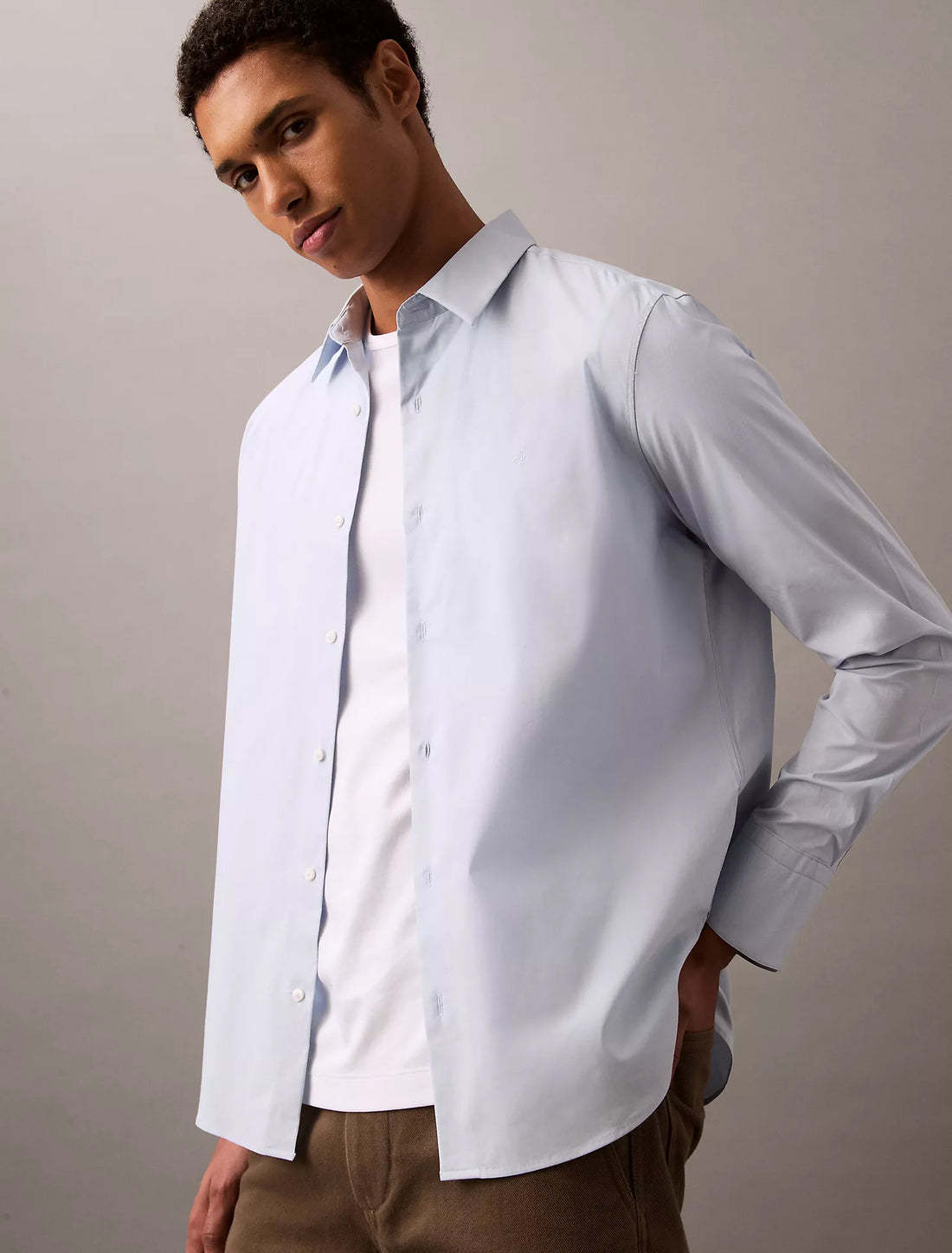 Classic Stretch Button-Down Shirt