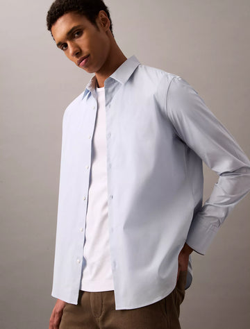 Classic Stretch Button-Down Shirt