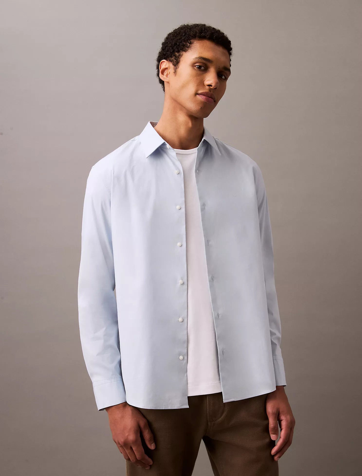 Classic Stretch Button-Down Shirt