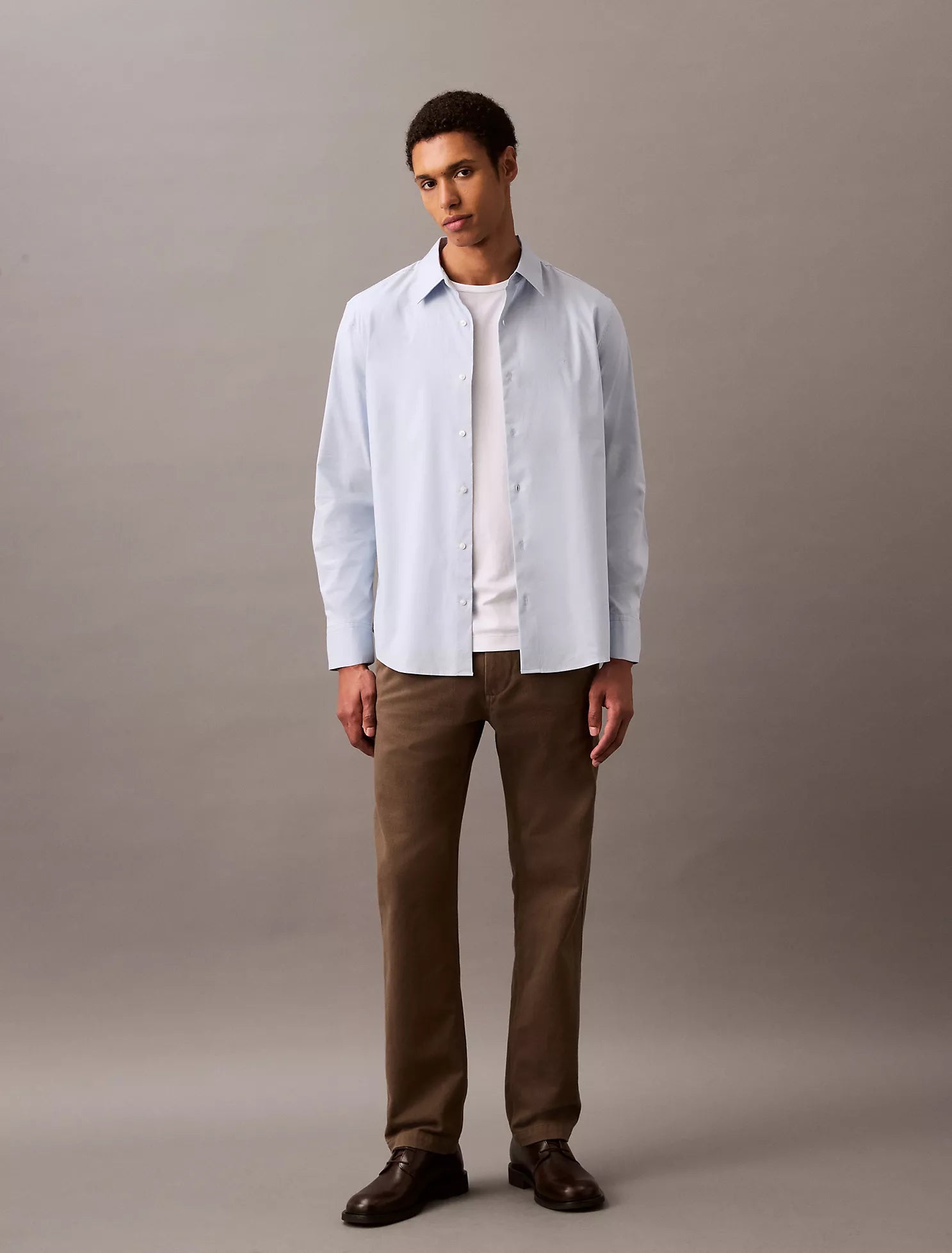 Classic Stretch Button-Down Shirt