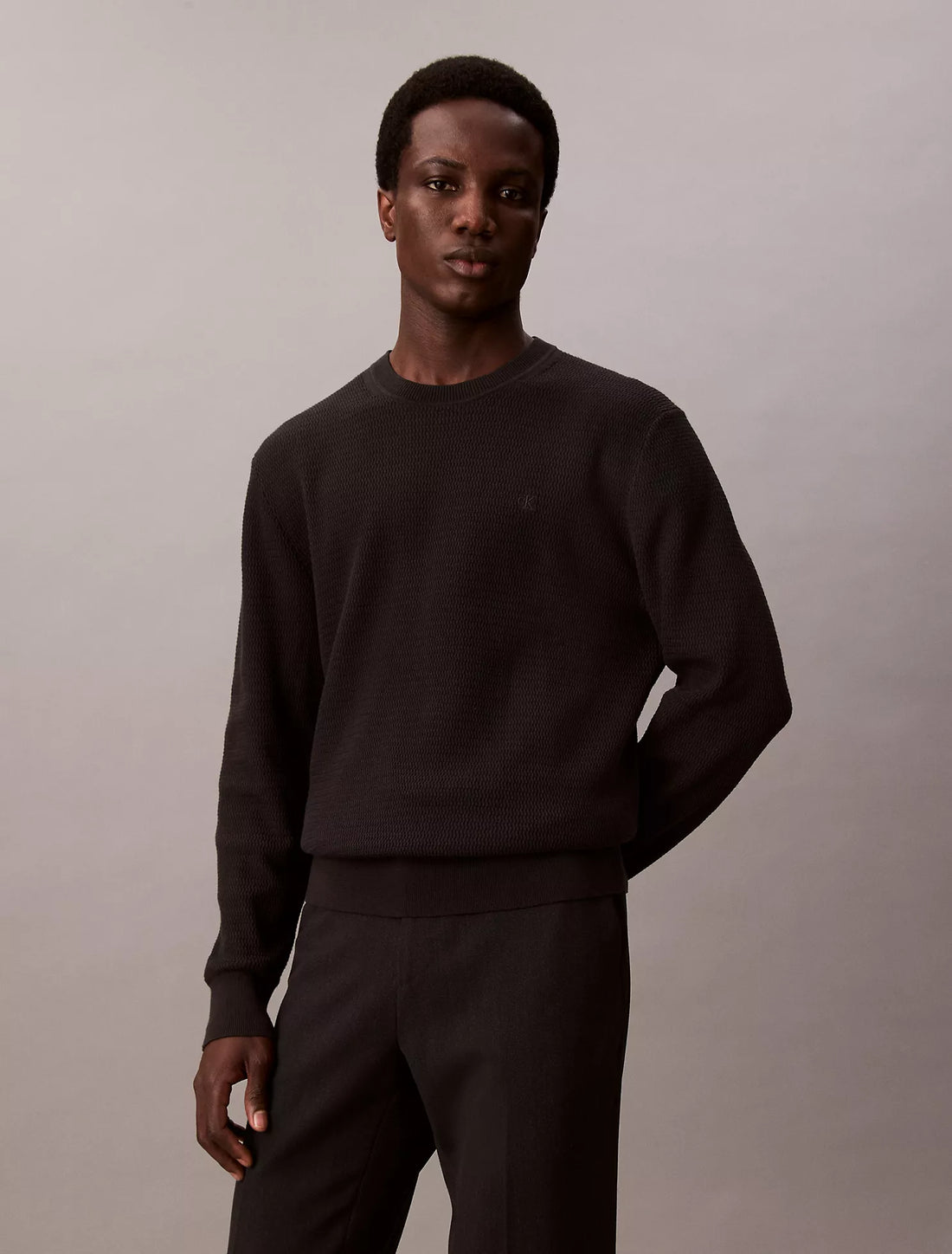 Textured Relaxed Sweater