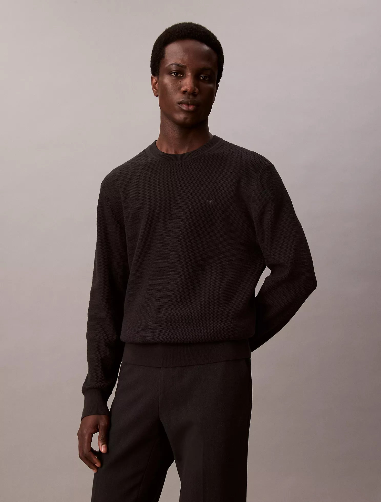 Textured Relaxed Sweater
