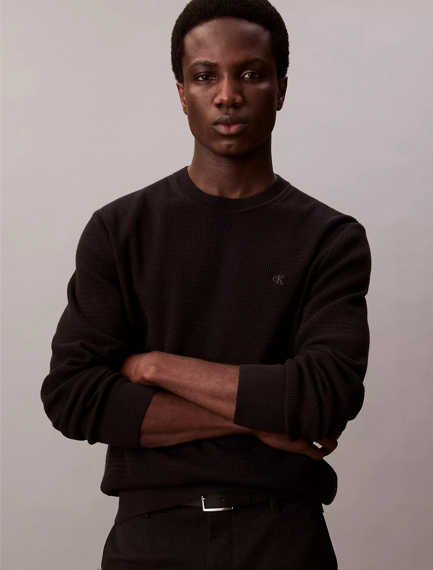 Textured Relaxed Sweater