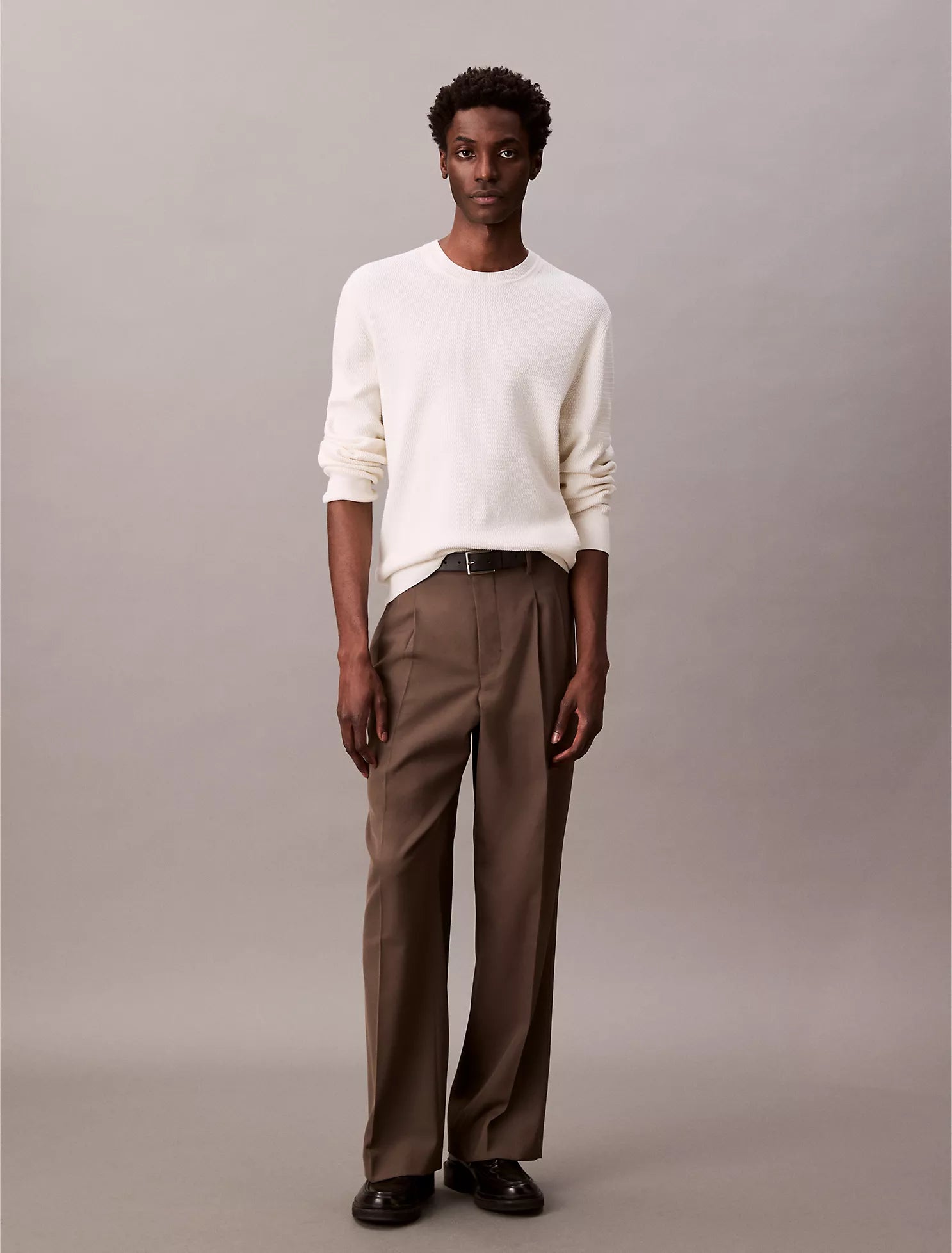 Textured Relaxed Sweater