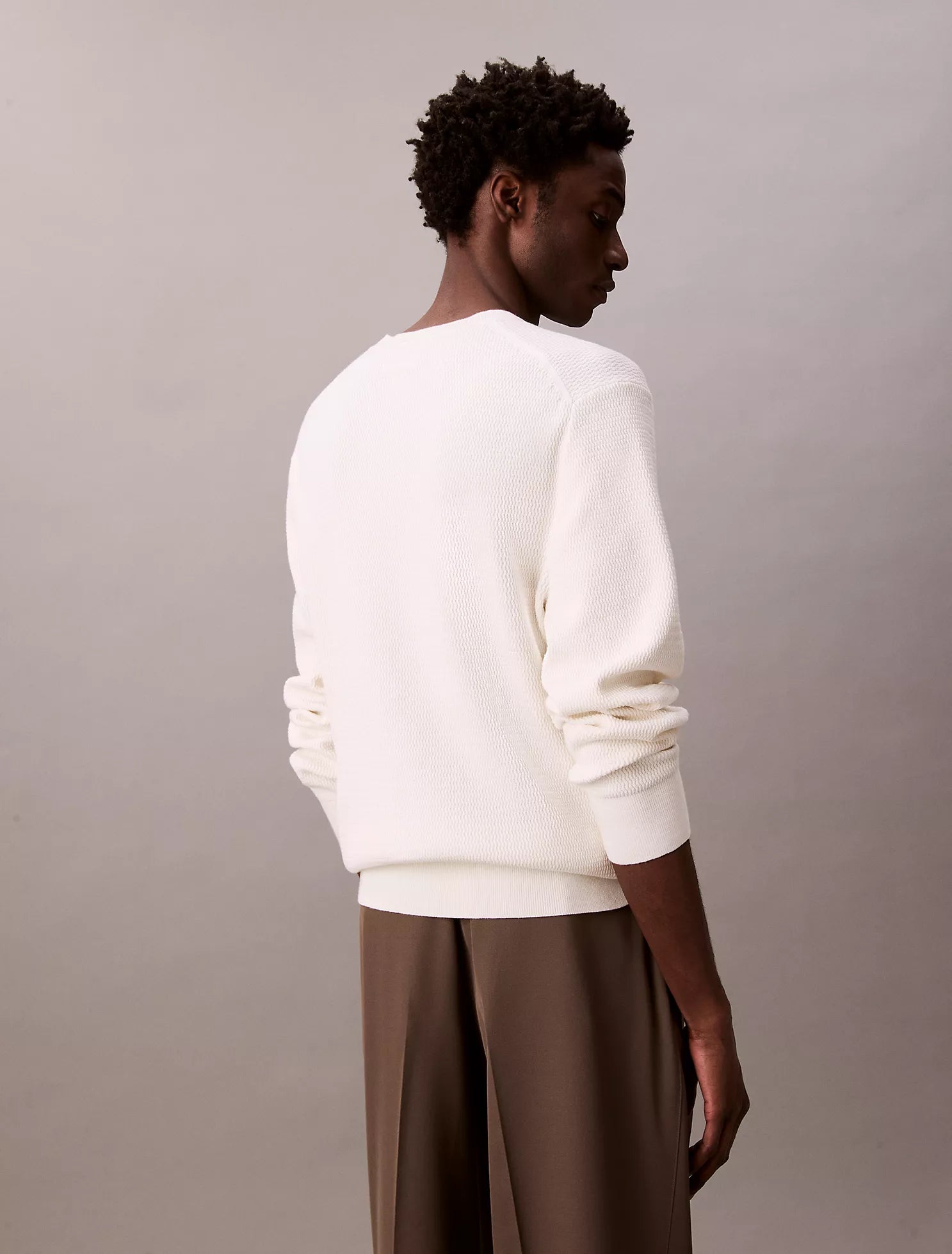 Textured Relaxed Sweater