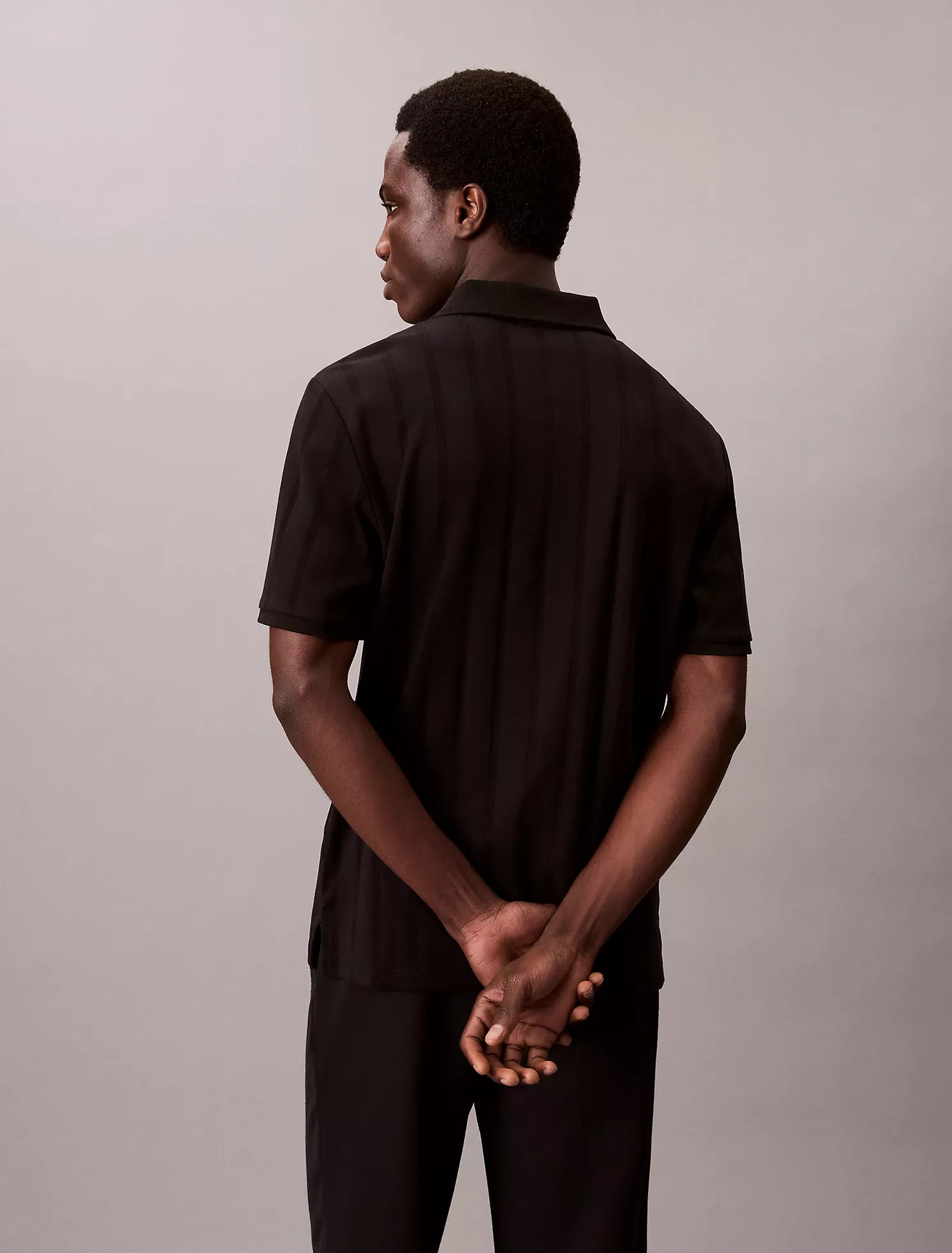 Variegated Rib Classic Polo Shirt