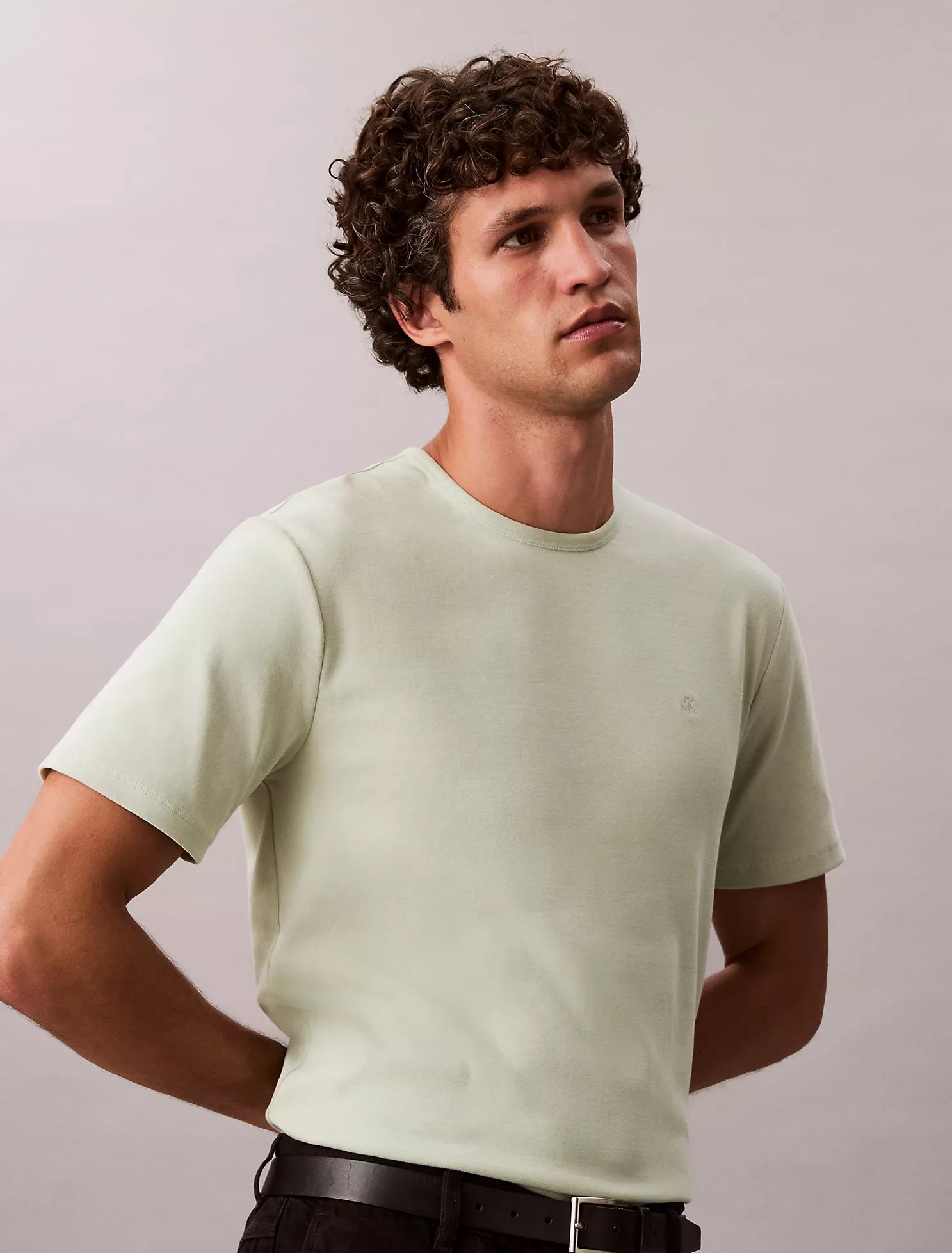 Cotton Stretch Slim T-Shirt