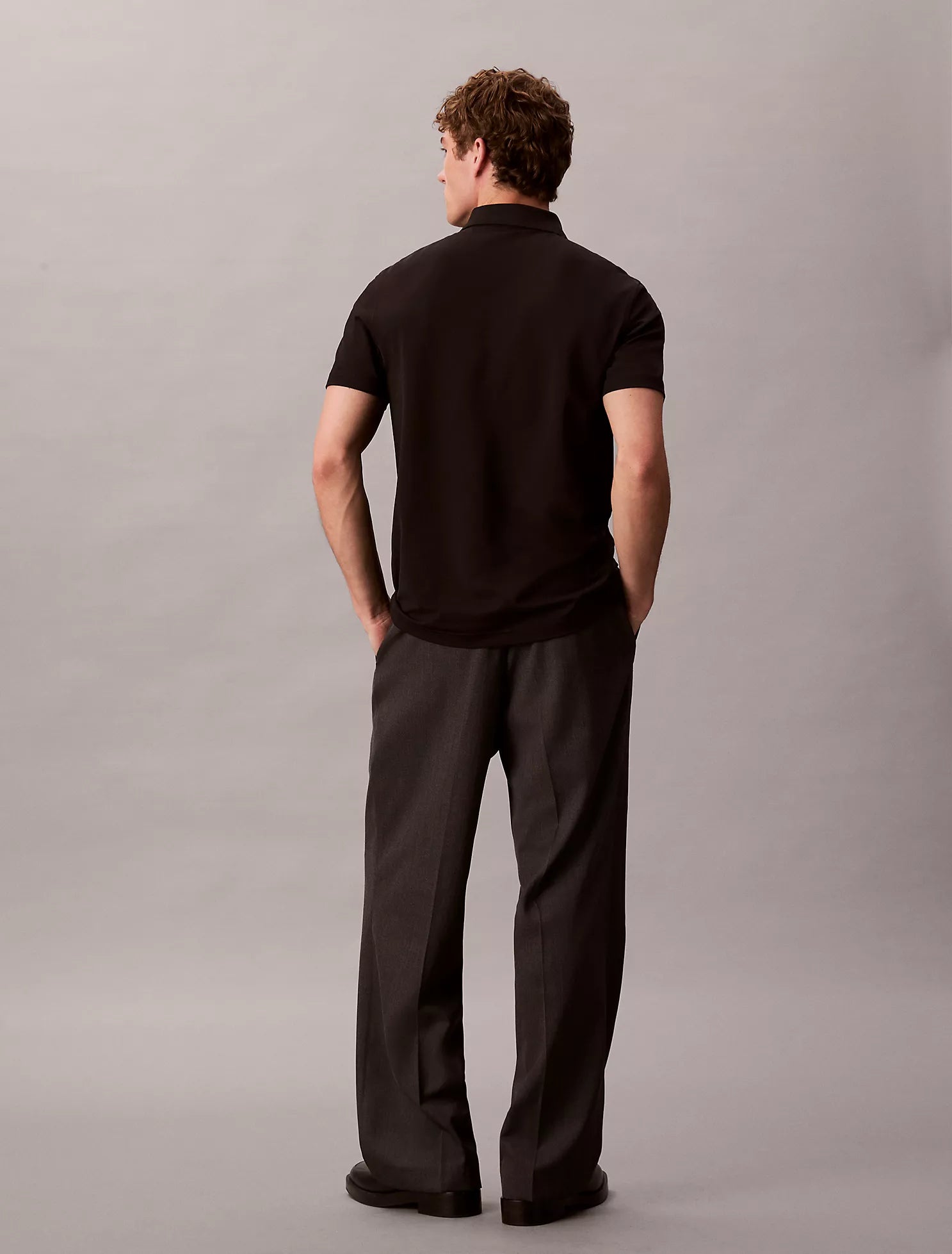 Tech Pique Zip Polo Shirt