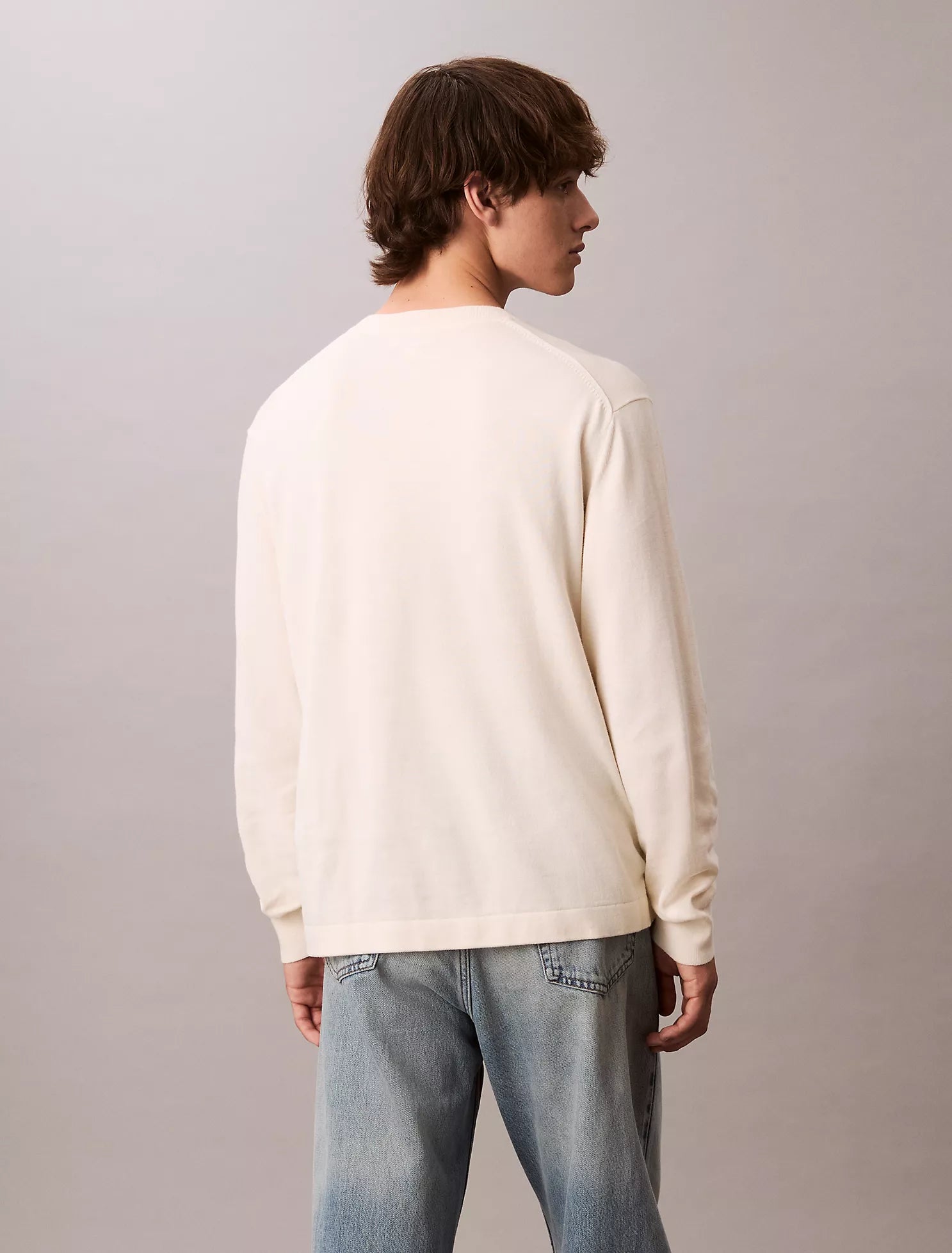 Colorblock Logo Graphic Classic Sweater
