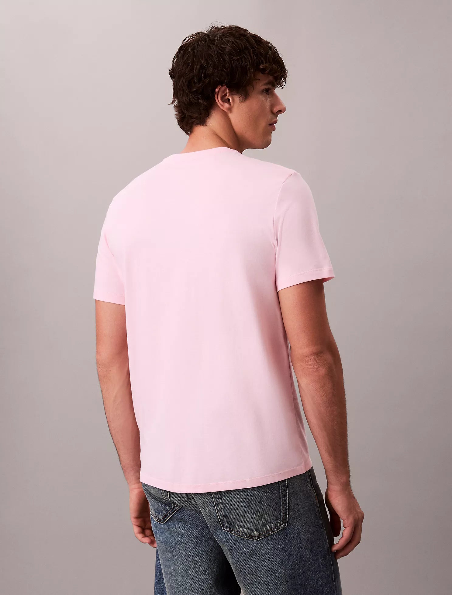 Monogram Logo Center Box Graphic Classic T-Shirt