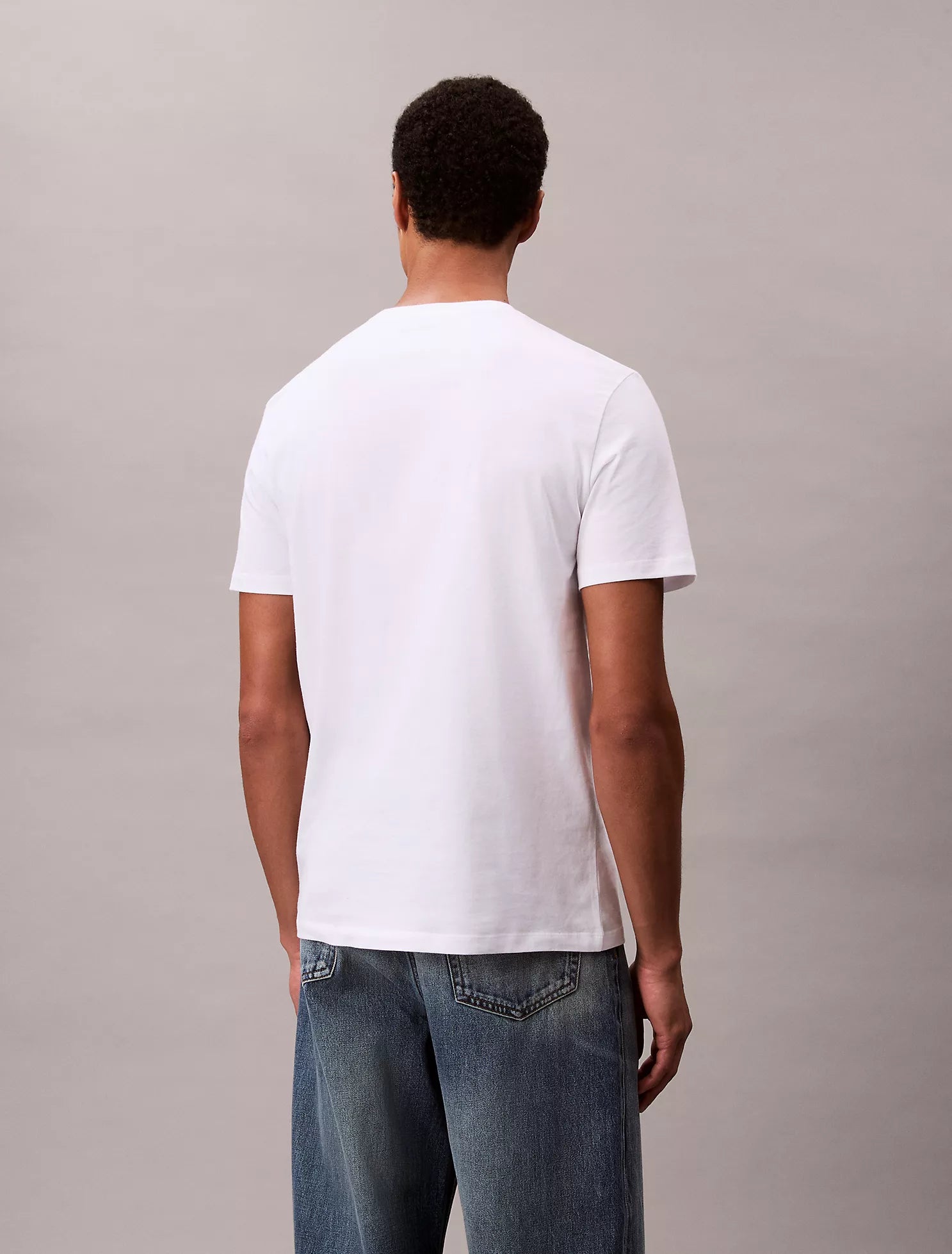 Monogram Logo Center Box Graphic Classic T-Shirt