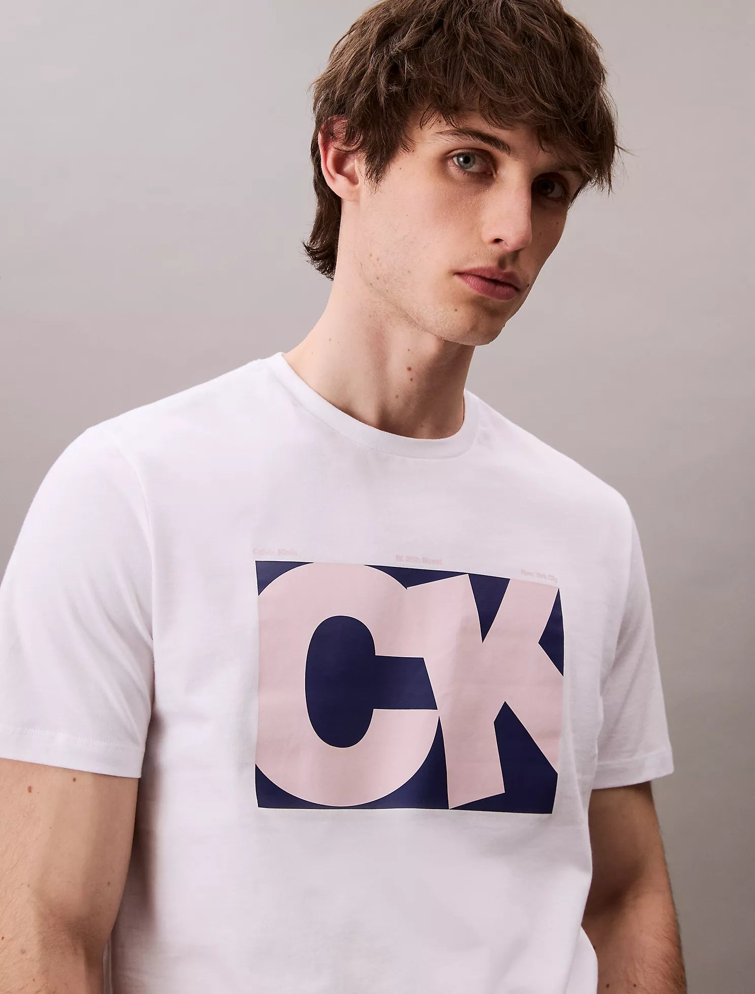 Monogram Logo Box Graphic Classic T-Shirt